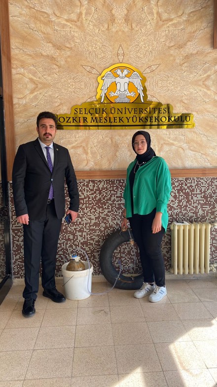 Öğrencimizden Biyogaz Üretim Projesi